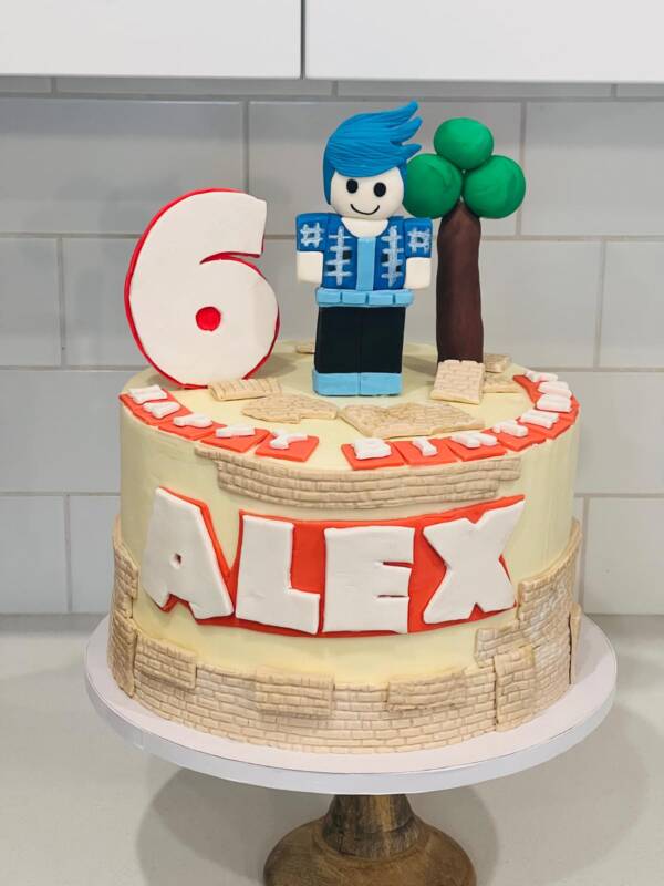 Roblox Theme Birthday Cake