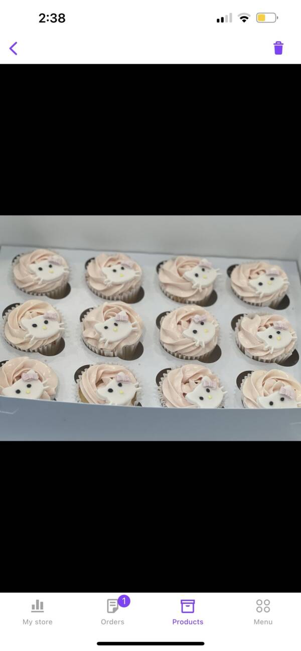 Custom Cupcakes – Box of 12