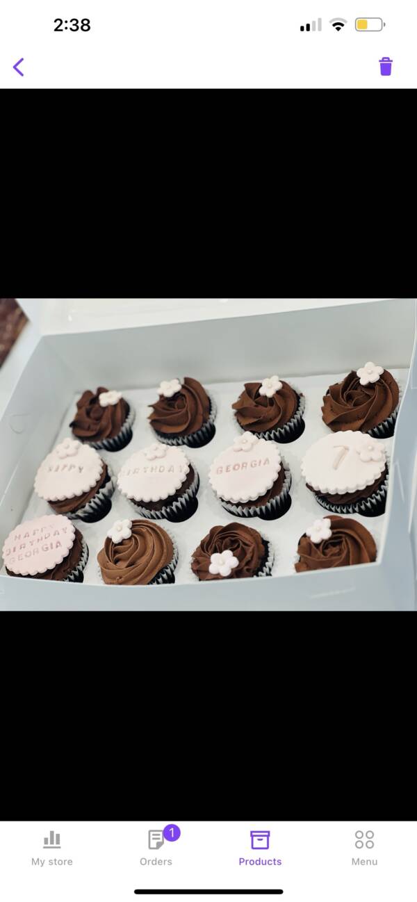 Custom Cupcakes – Box of 12 - Image 2