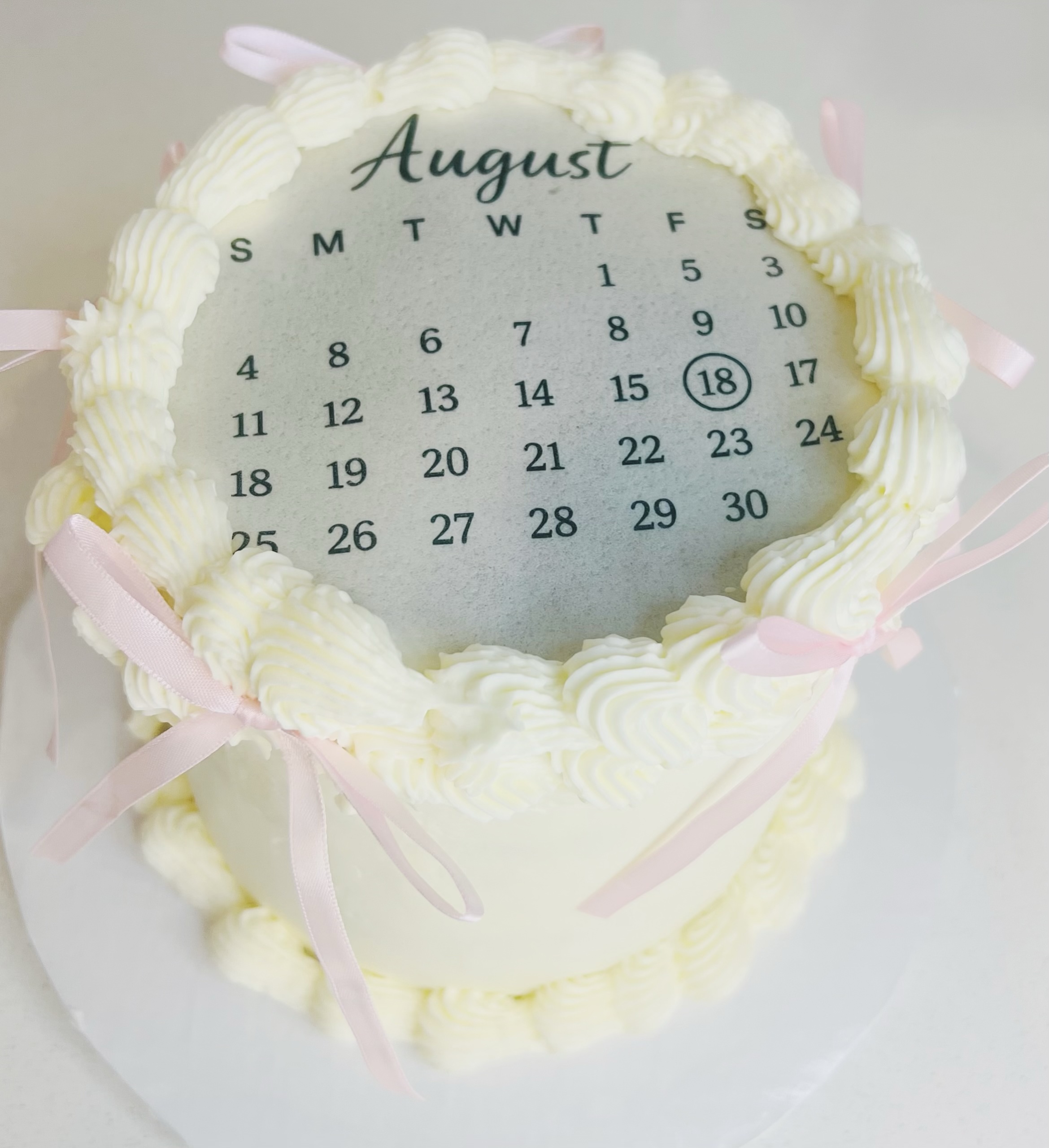 Custom Photo Cake