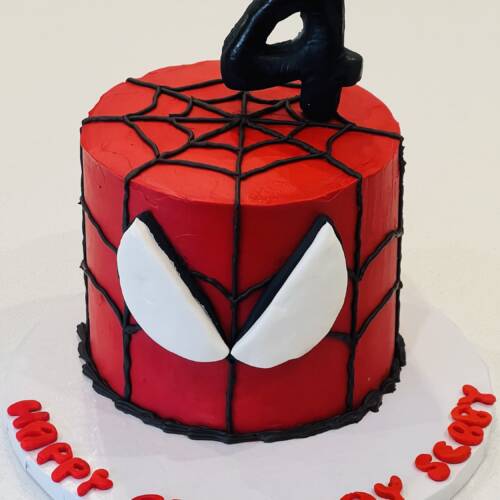 Spider-Man Birthday Cake