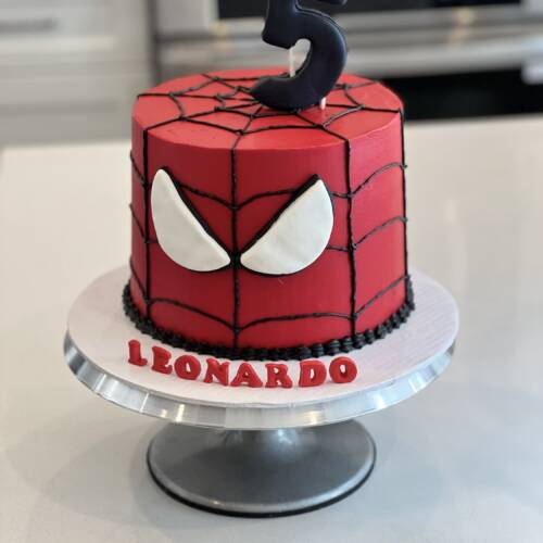 Spider-Man Birthday Cake