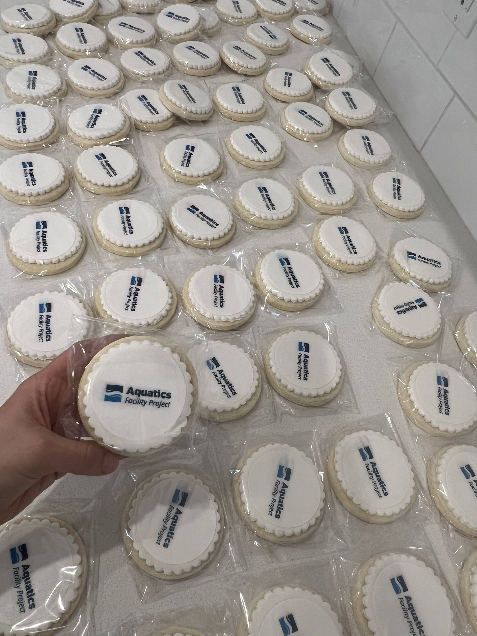 Custom Logo Sugar Cookies